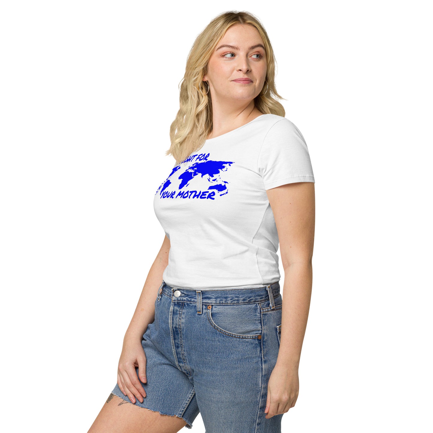 OCEAN SOUL SAVIOR - FIGHT FOR YOUR MOTHER - BLUE - WOMEN’S T-SHIRT