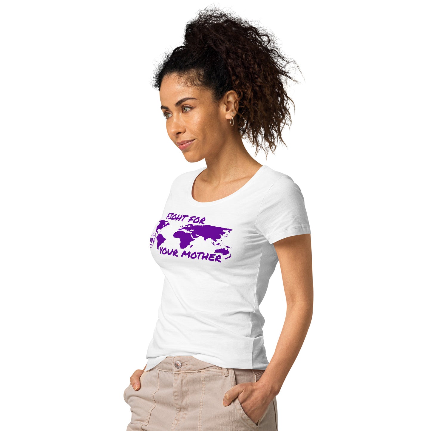 FUTURE SOUL SAVIOR - FIGHT FOR YOUR MOTHER - PURPLE - WOMEN’S T-SHIRT