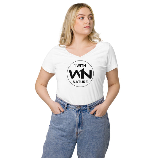 BEE SOUL SAVIOR - BLACK - WOMEN’S V-NECK T-SHIRT