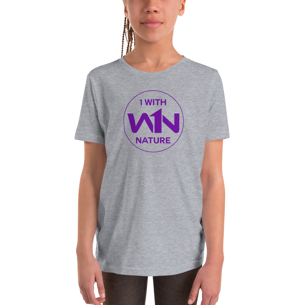 FUTURE HERO - PURPLE - YOUTH T-SHIRT