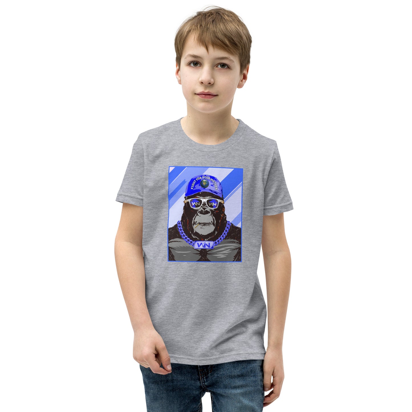 OCEAN HERO - FIGHT FOR YOUR MOTHER - GORILLA - YOUTH T-SHIRT