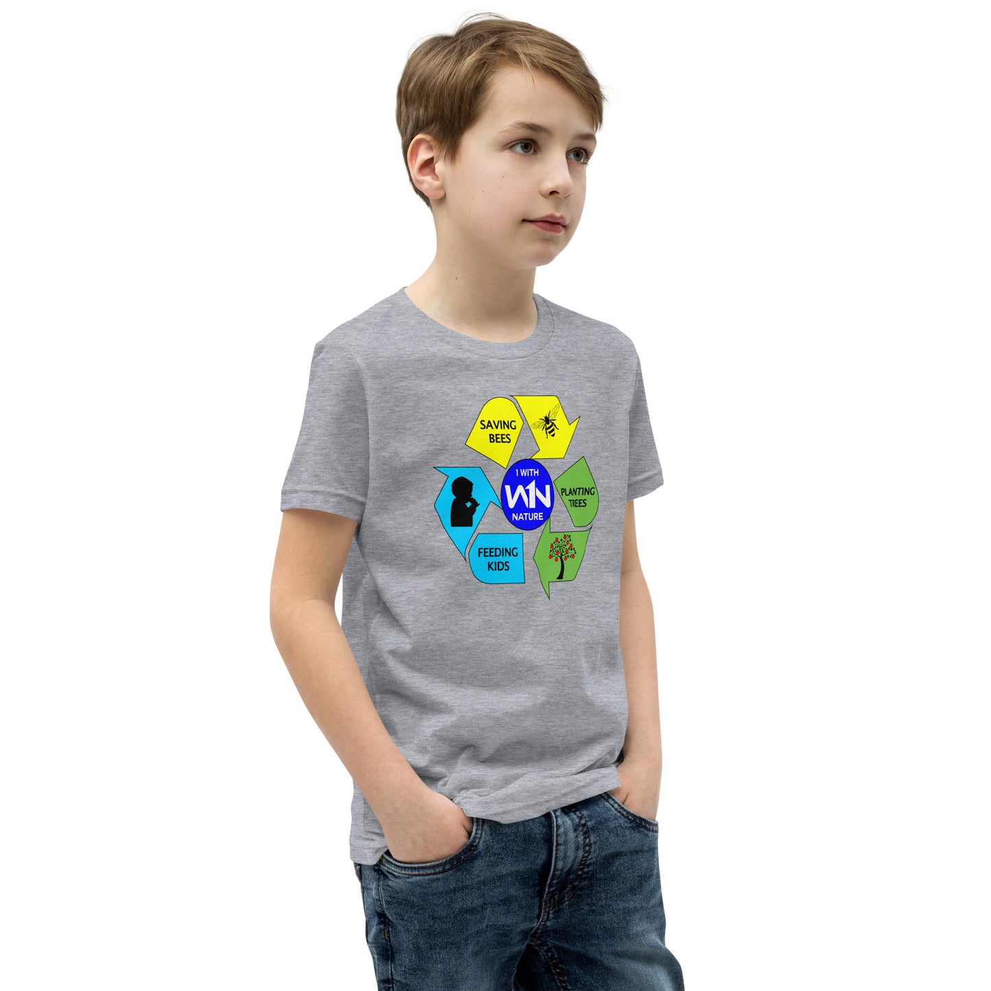 NATURE HERO - YOUTH T-SHIRT