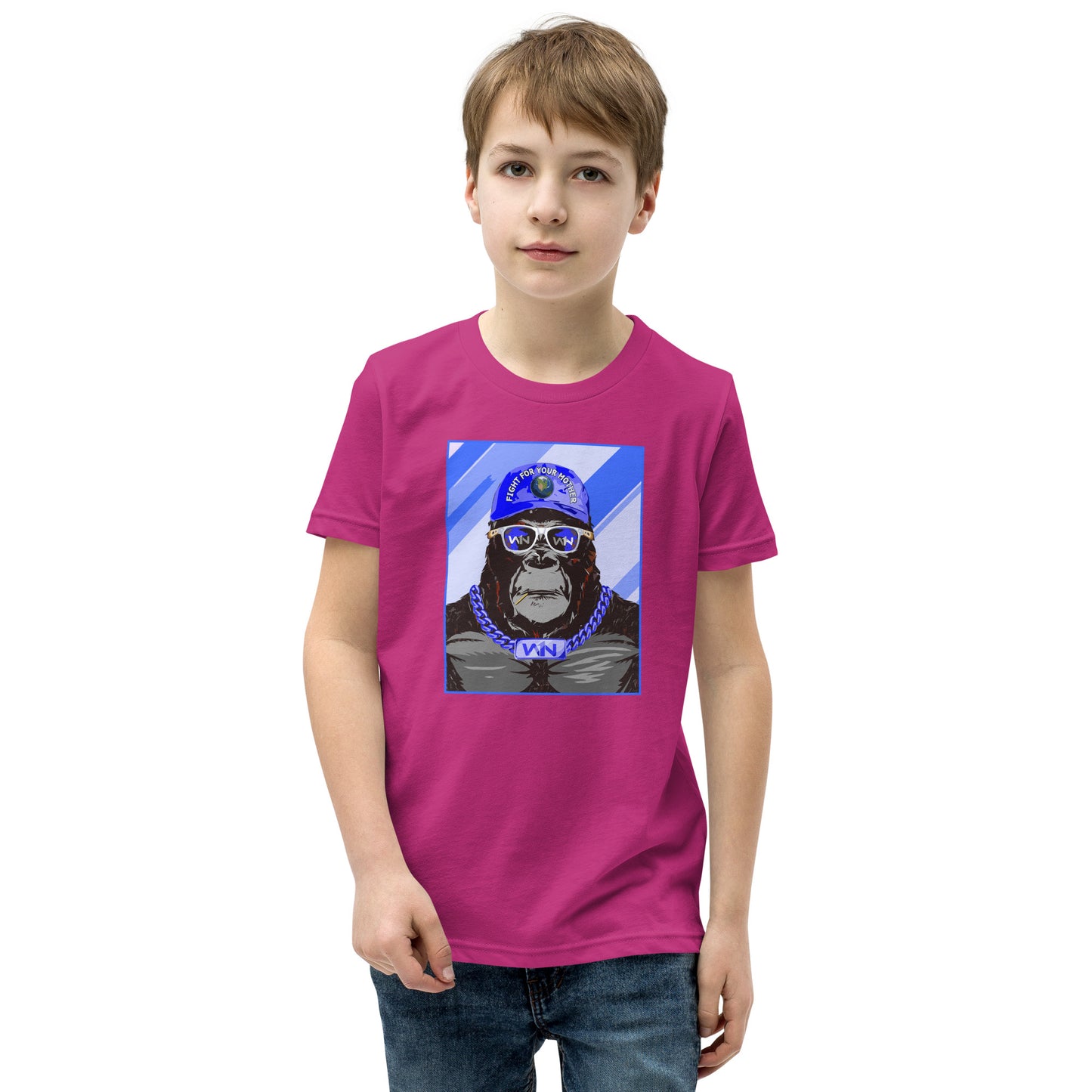 OCEAN HERO - FIGHT FOR YOUR MOTHER - GORILLA - YOUTH T-SHIRT
