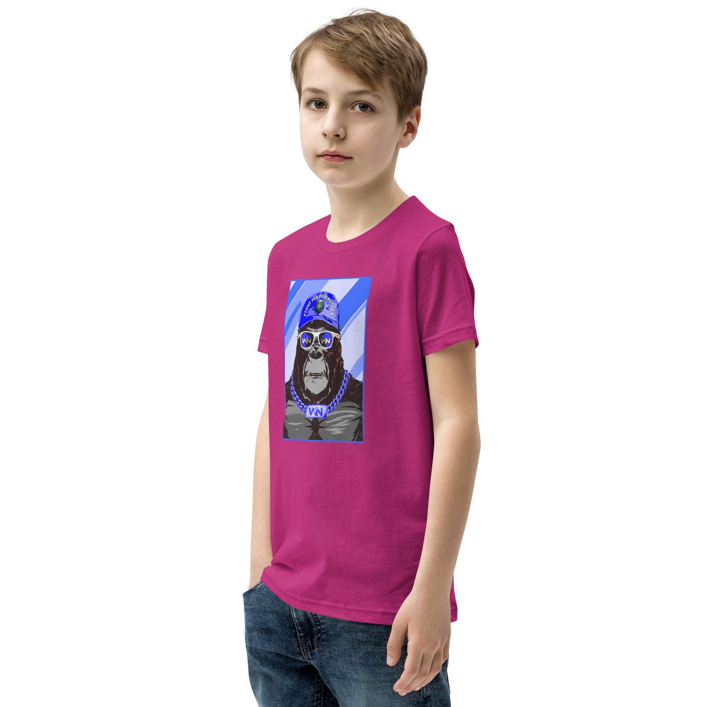 OCEAN HERO - FIGHT FOR YOUR MOTHER - GORILLA - YOUTH T-SHIRT