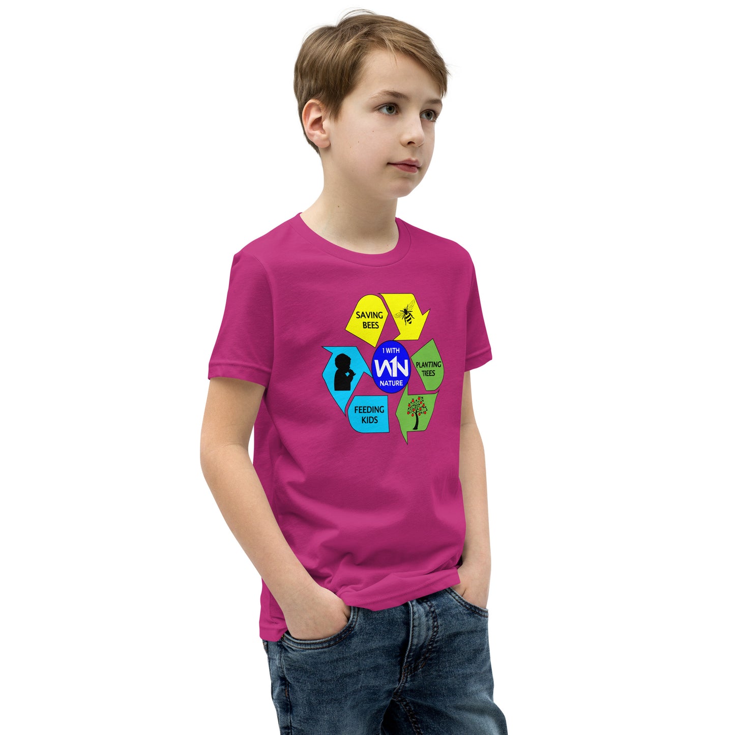 NATURE HERO - YOUTH T-SHIRT