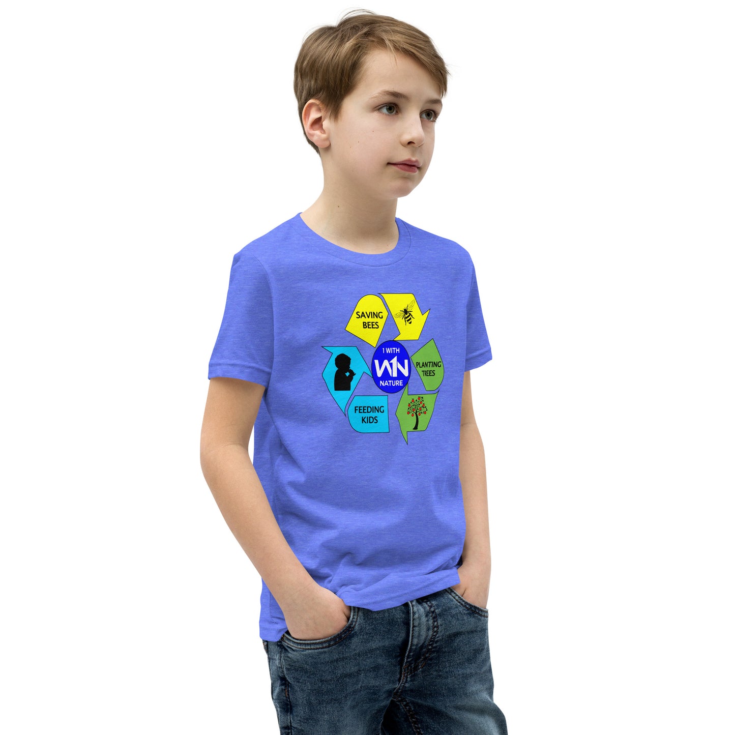 NATURE HERO - YOUTH T-SHIRT