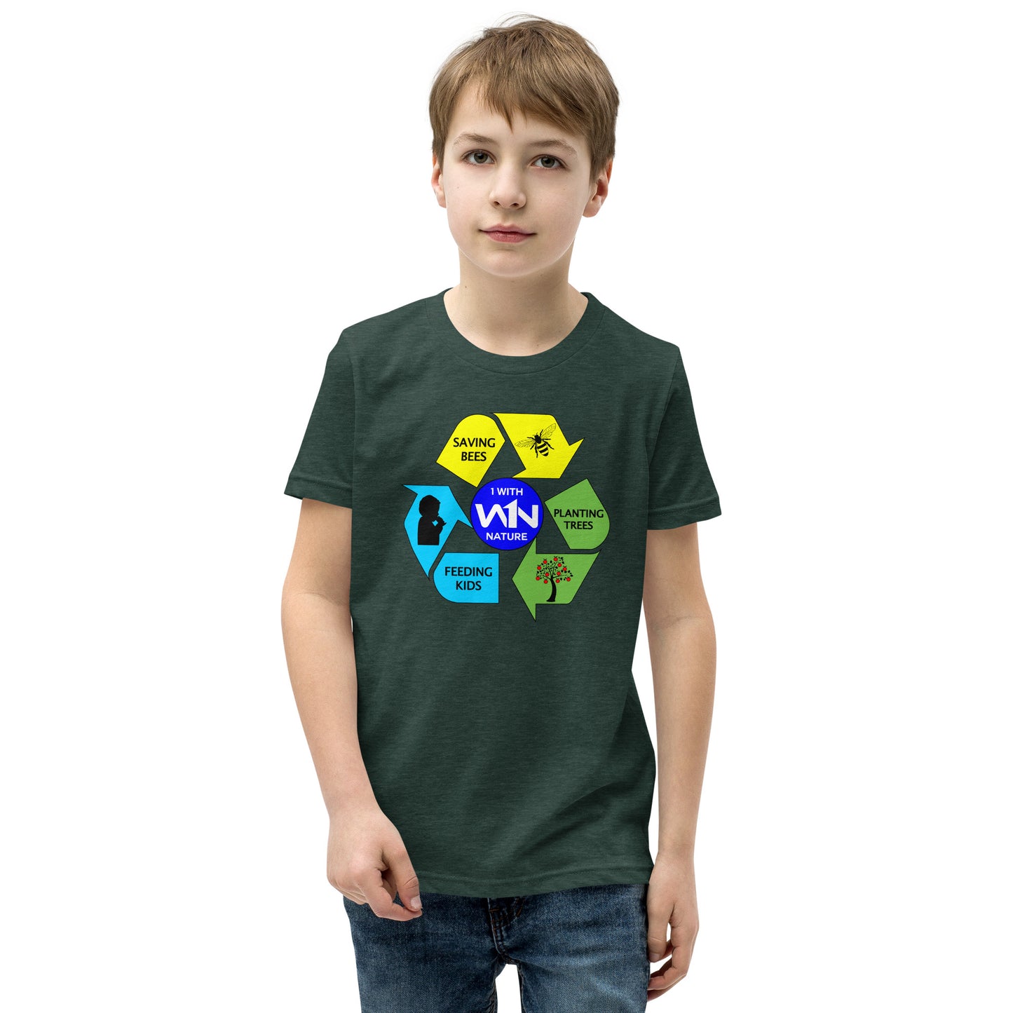 NATURE HERO - YOUTH T-SHIRT