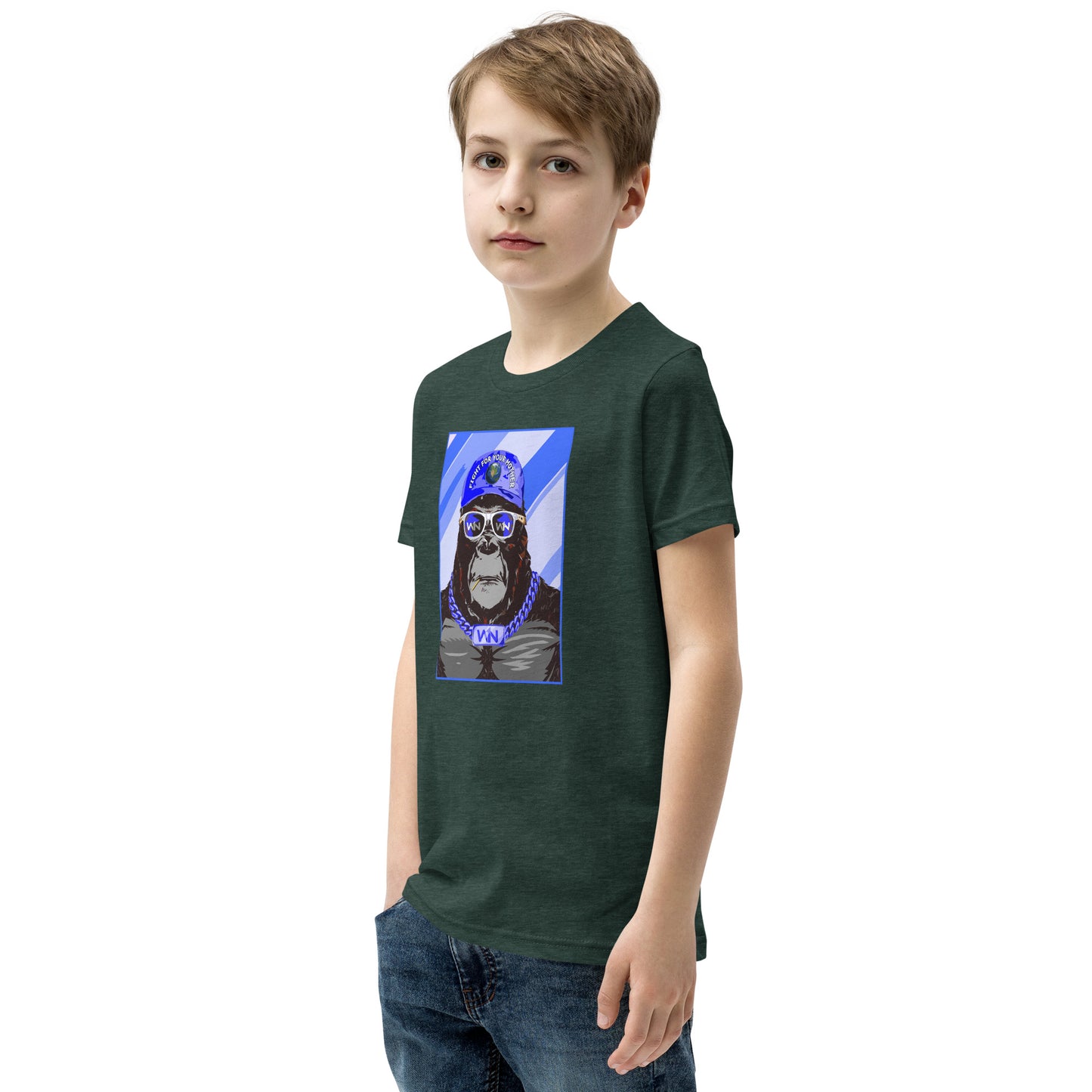 OCEAN HERO - FIGHT FOR YOUR MOTHER - GORILLA - YOUTH T-SHIRT