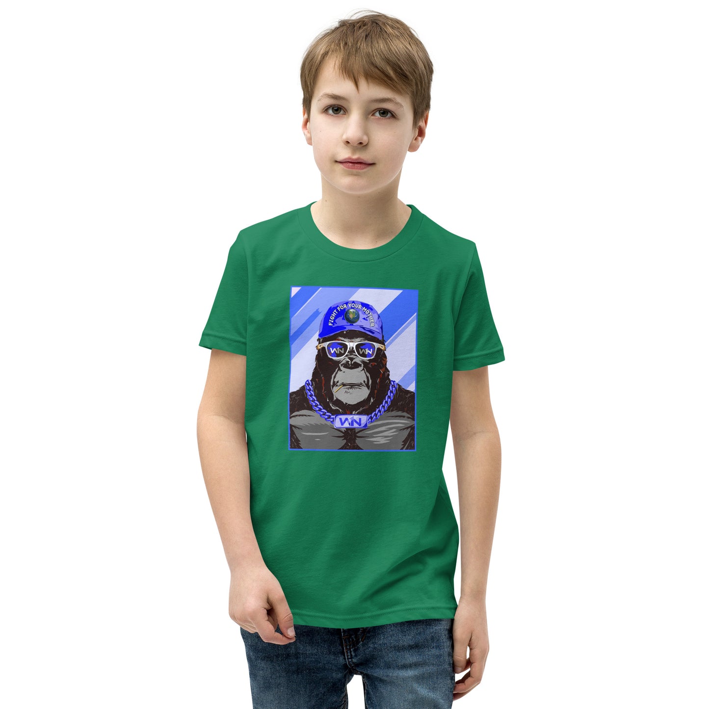 OCEAN HERO - FIGHT FOR YOUR MOTHER - GORILLA - YOUTH T-SHIRT