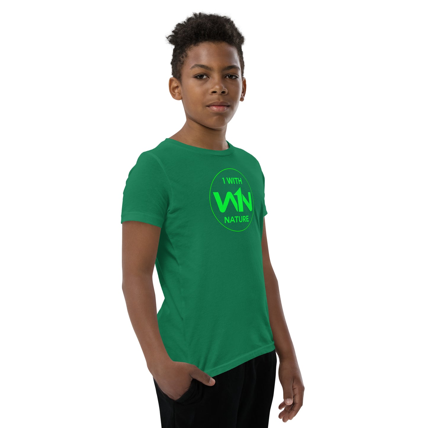 FOREST HERO - GREEN - YOUTH T-SHIRT