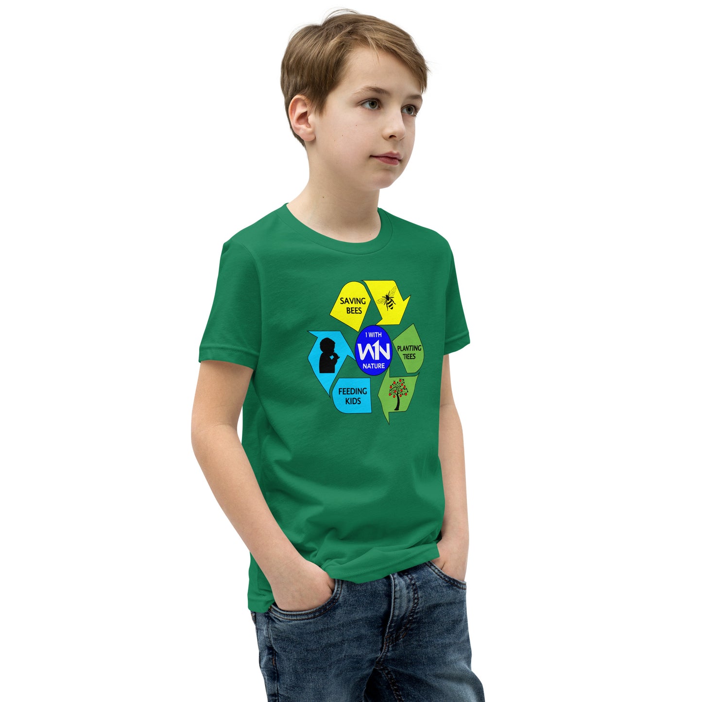 NATURE HERO - YOUTH T-SHIRT