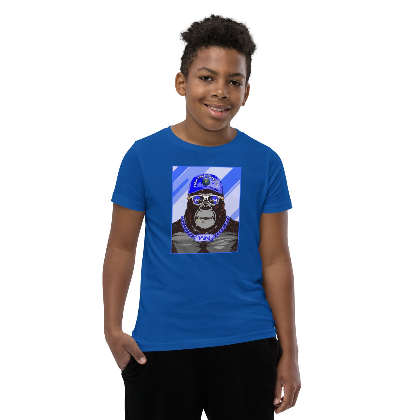 OCEAN HERO - FIGHT FOR YOUR MOTHER - GORILLA - YOUTH T-SHIRT
