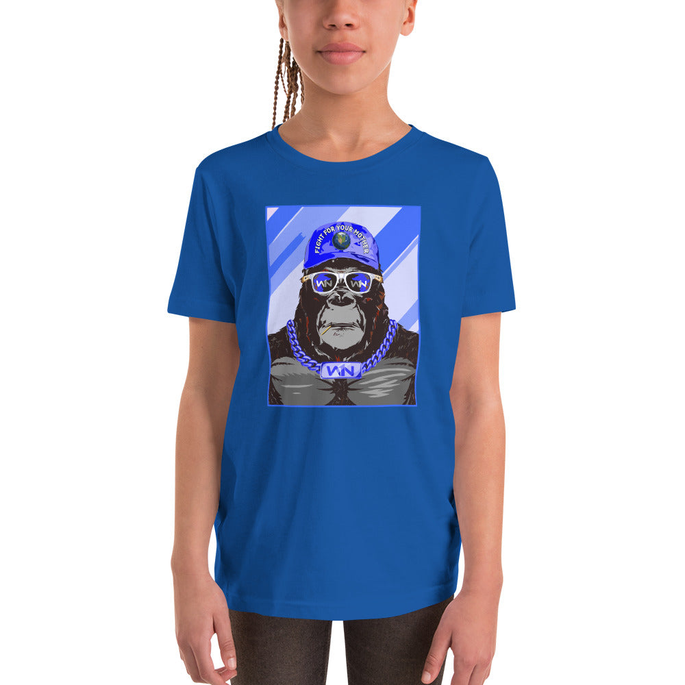 OCEAN HERO - FIGHT FOR YOUR MOTHER - GORILLA - YOUTH T-SHIRT