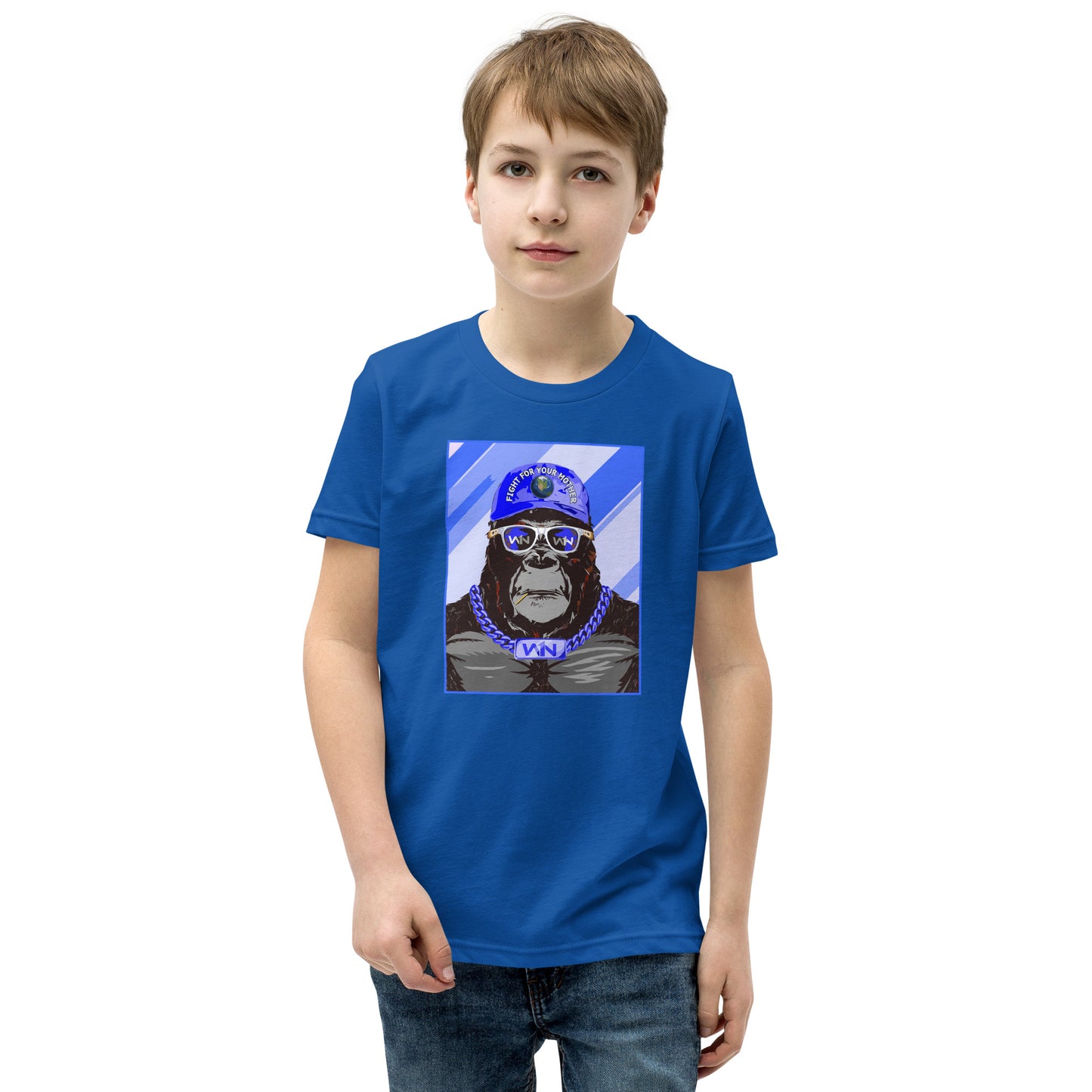 OCEAN HERO - FIGHT FOR YOUR MOTHER - GORILLA - YOUTH T-SHIRT