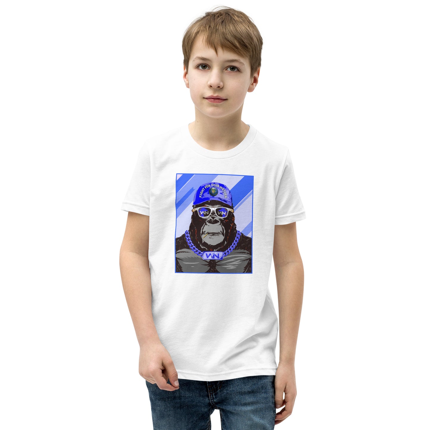 OCEAN HERO - FIGHT FOR YOUR MOTHER - GORILLA - YOUTH T-SHIRT