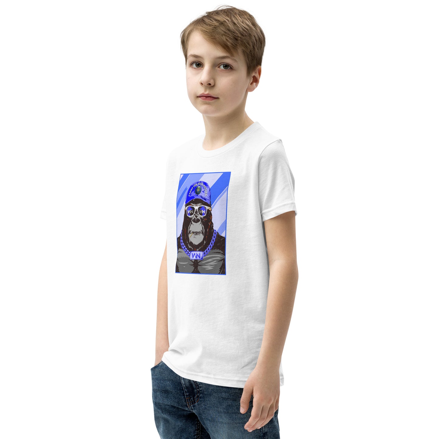 OCEAN HERO - FIGHT FOR YOUR MOTHER - GORILLA - YOUTH T-SHIRT