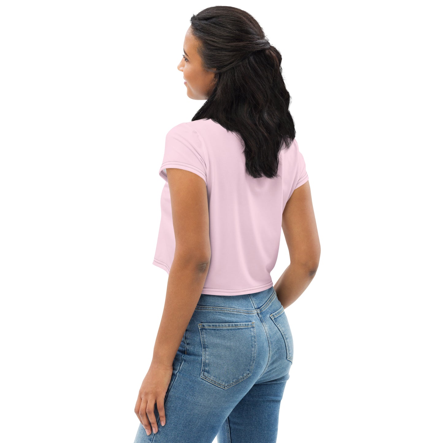 FUTURE HEART SAVIOR - FIGHT FOR YOUR MOTHER - PINK - CROP TEE