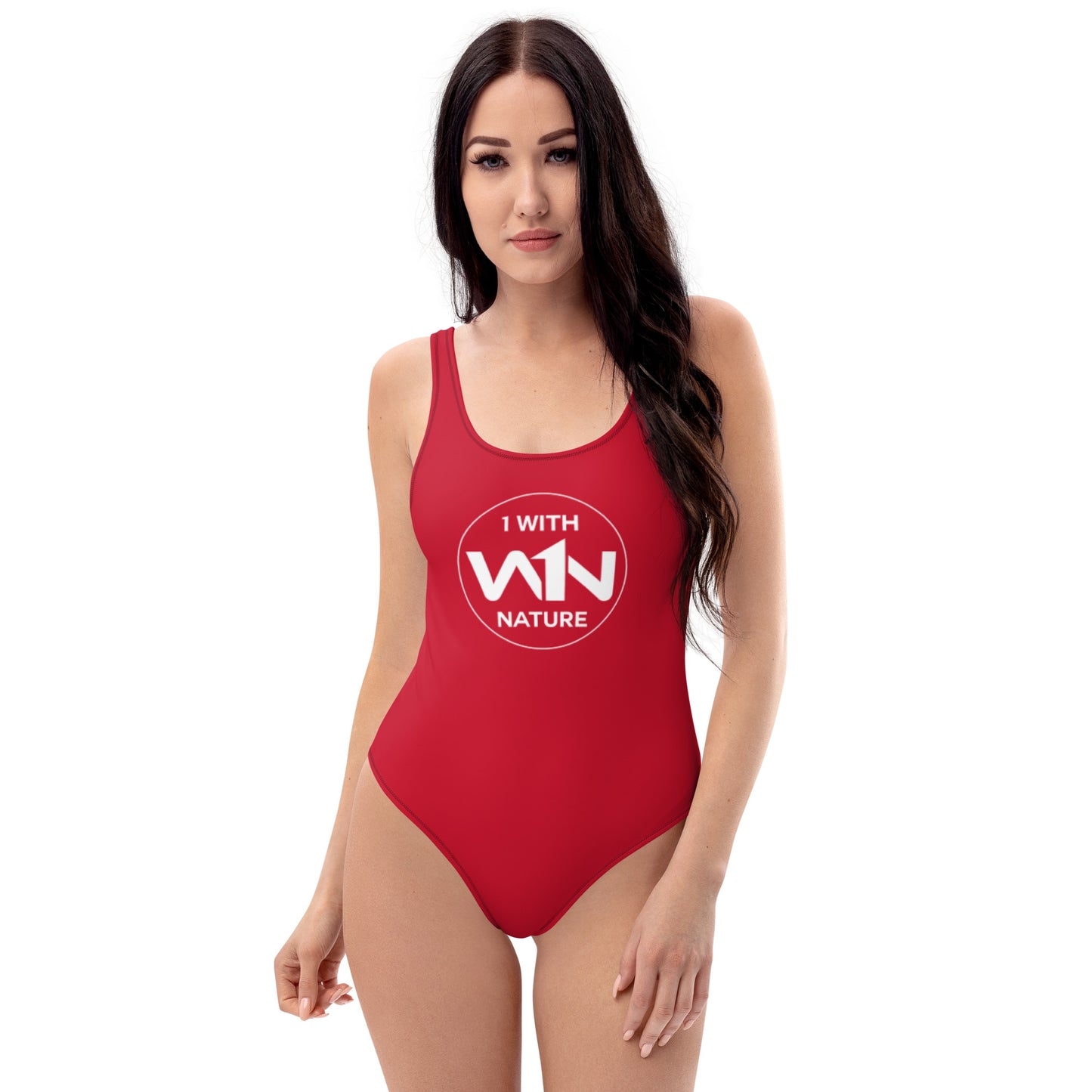 FOREST ACTIVIST - WHITE LOGO - SWIMSUIT