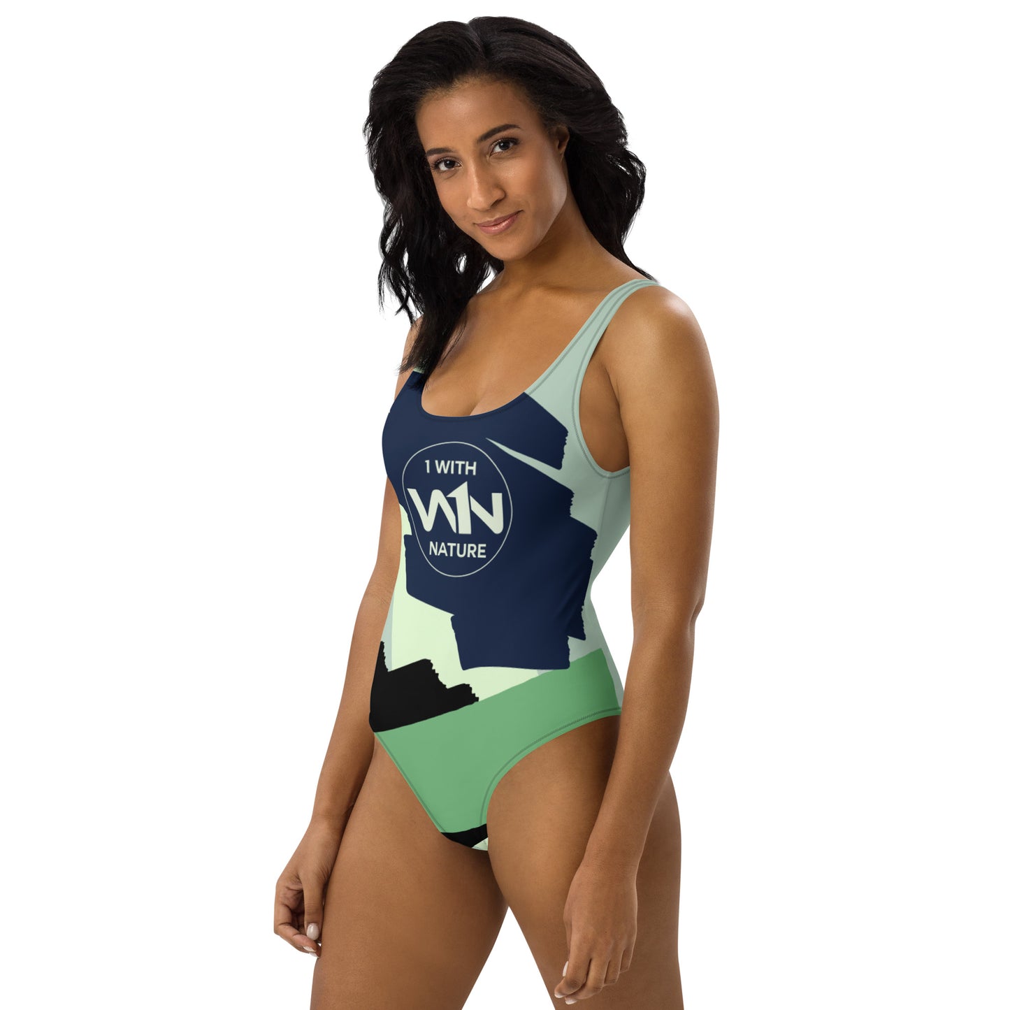 FOREST ACTIVIST - WHITE - SWIMSUIT