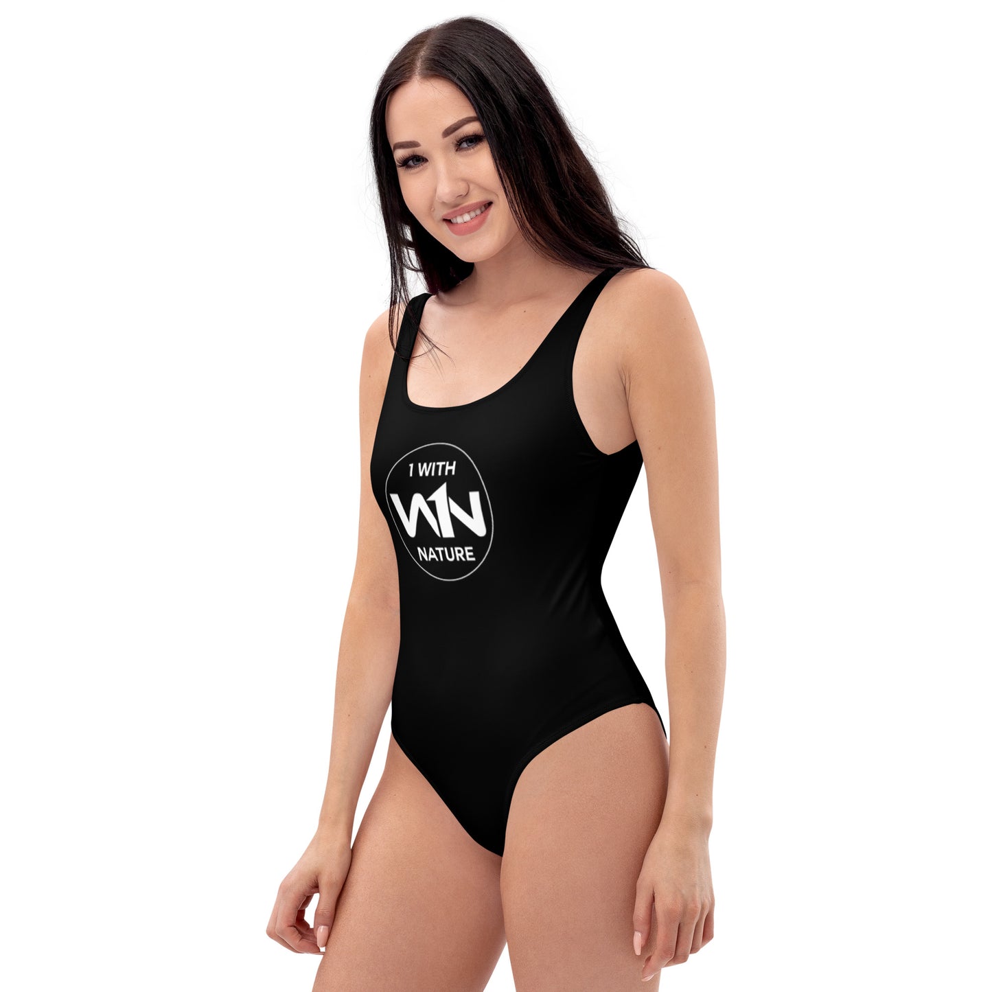 FOREST ACTIVIST - WHITE LOGO - SWIMSUIT