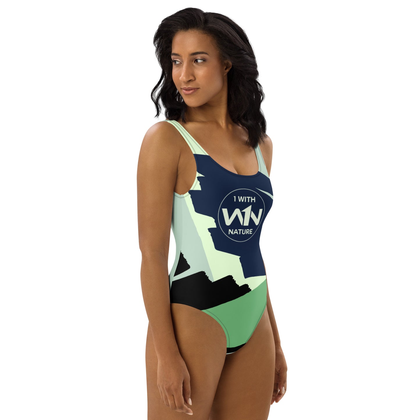 FOREST ACTIVIST - WHITE - SWIMSUIT