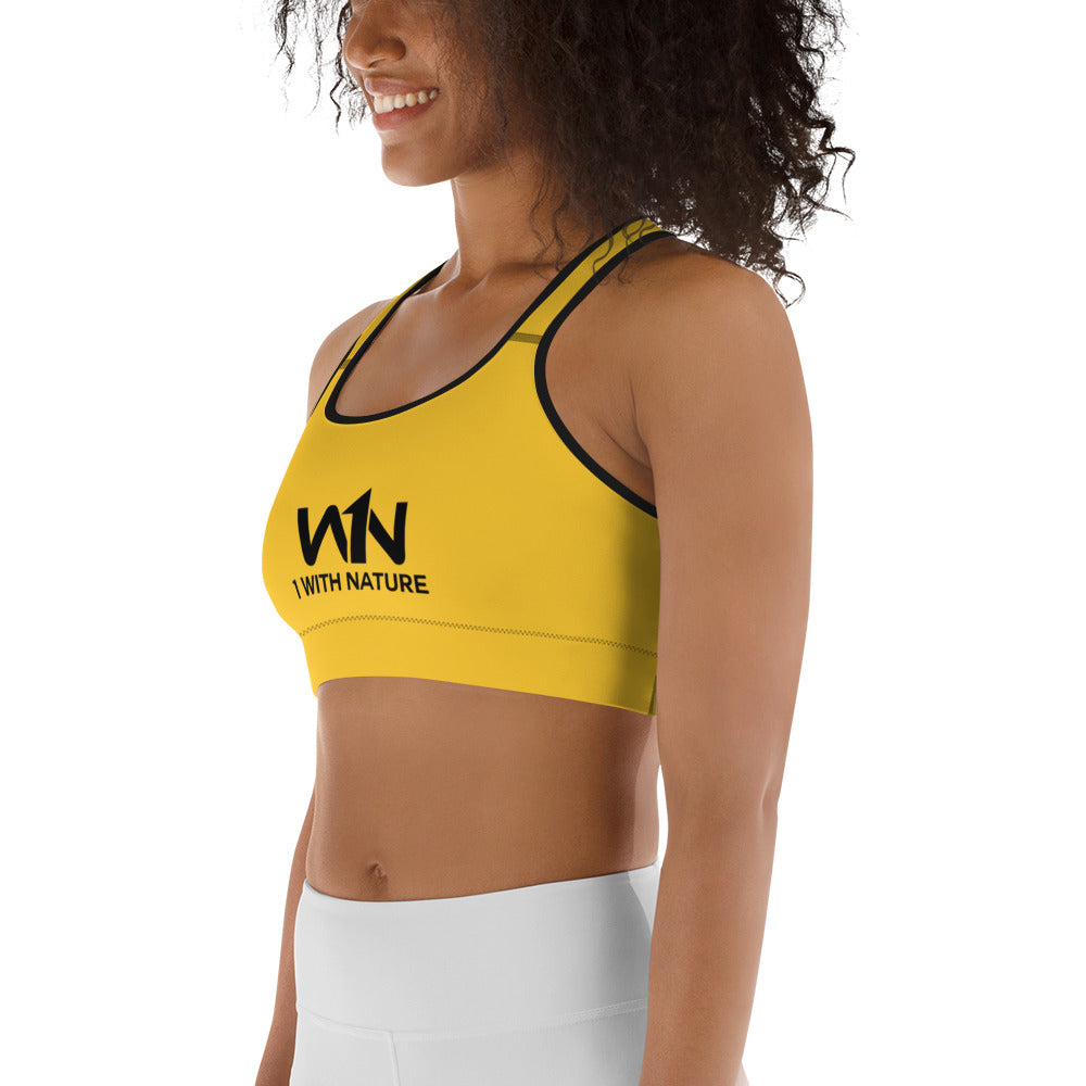 BEE ACTIVIST - BLACK - SPORTS BRA