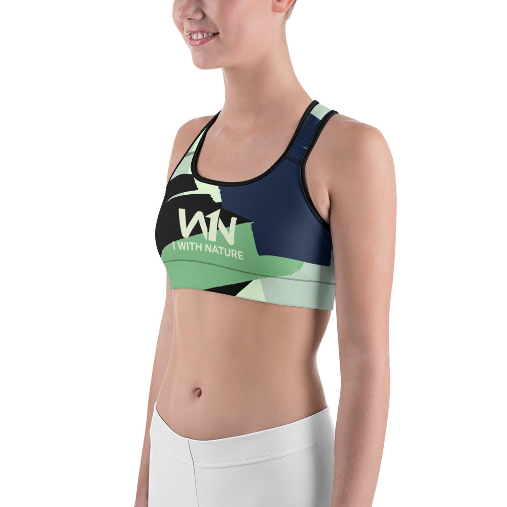 FOREST ACTIVIST - WHITE - SPORTS BRA