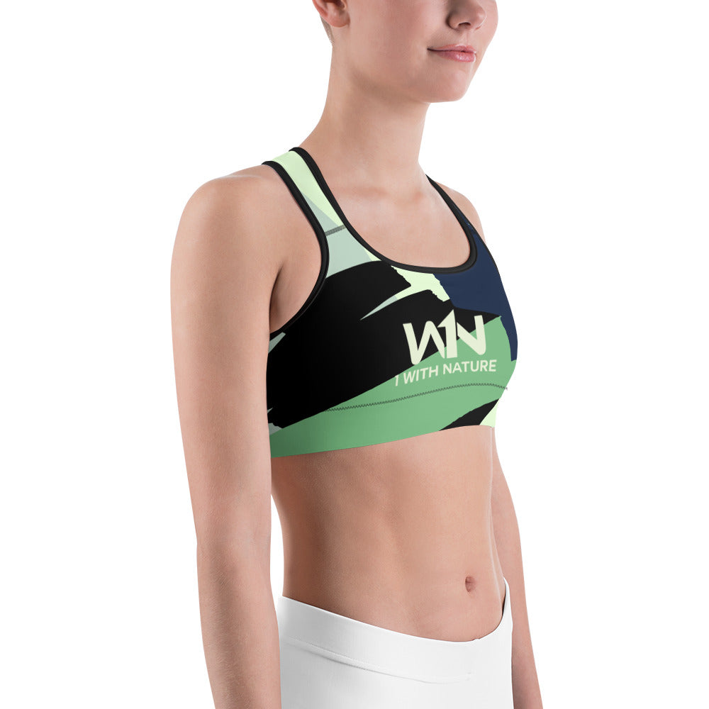 FOREST ACTIVIST - WHITE - SPORTS BRA