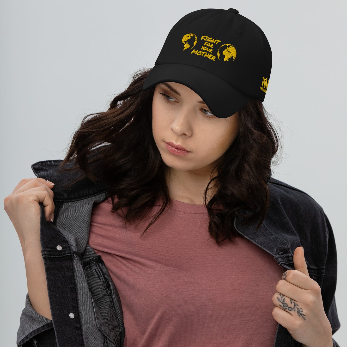 BEE HEART WISDOM - FIGHT FOR YOUR MOTHER - YELLOW - HAT