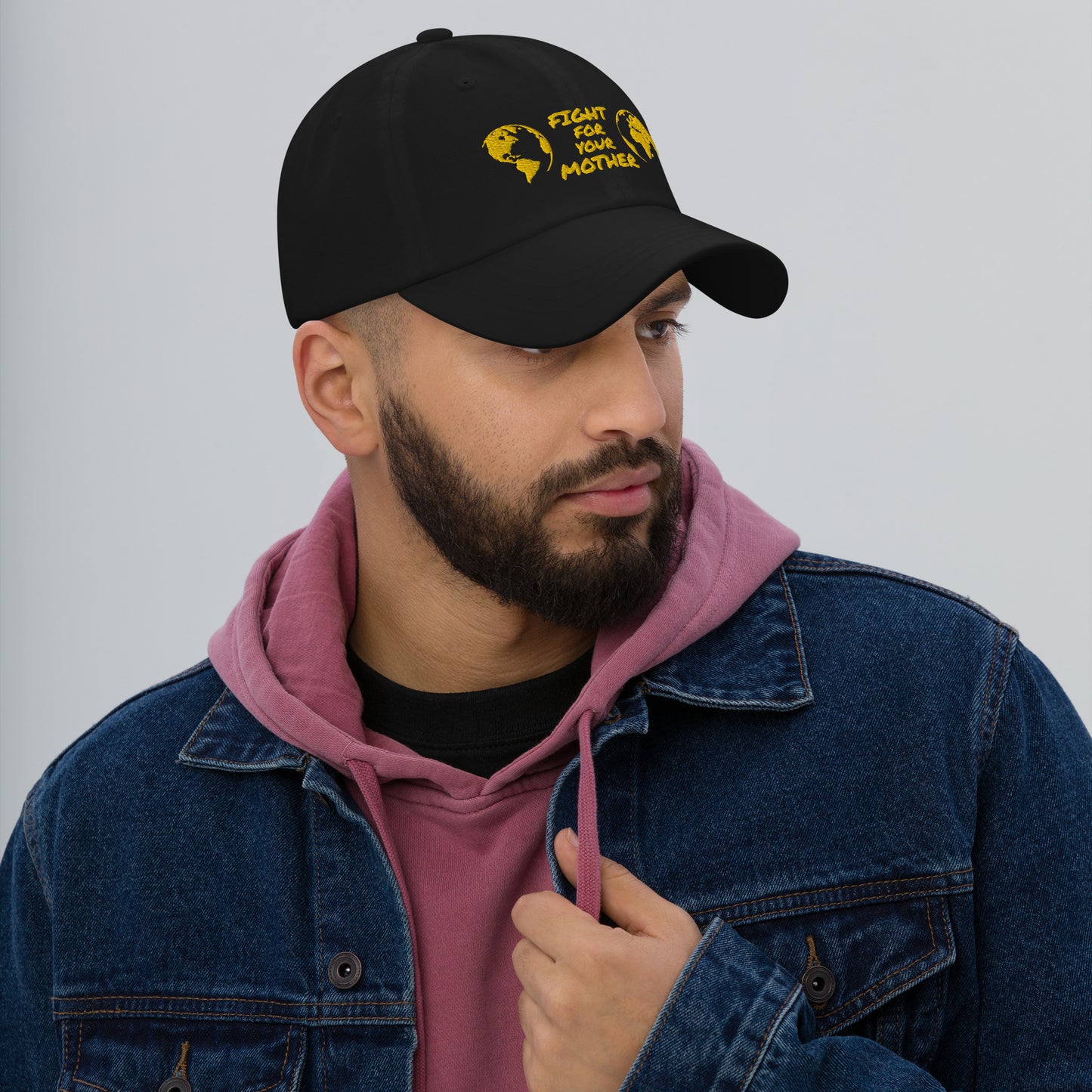 BEE HEART WISDOM - FIGHT FOR YOUR MOTHER - YELLOW - HAT