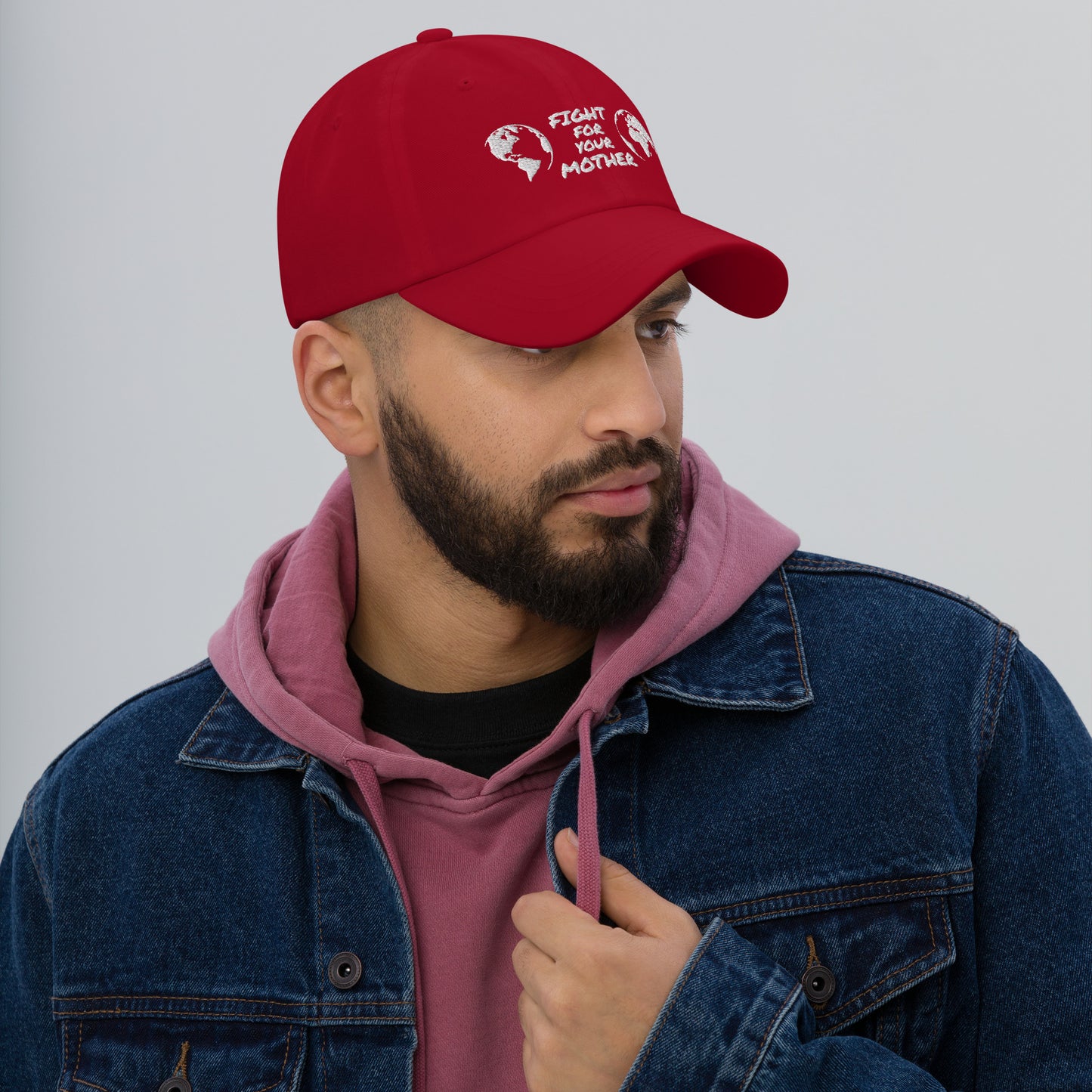 FOREST HEART WISDOM - FIGHT FOR YOUR MOTHER - WHITE - HAT
