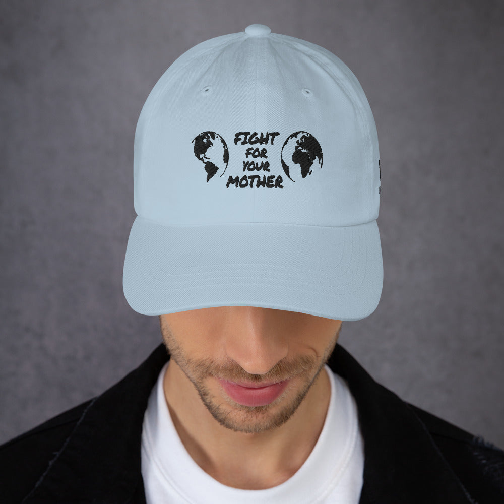 BEE HEART WISDOM - FIGHT FOR YOUR MOTHER - BLACK - HAT