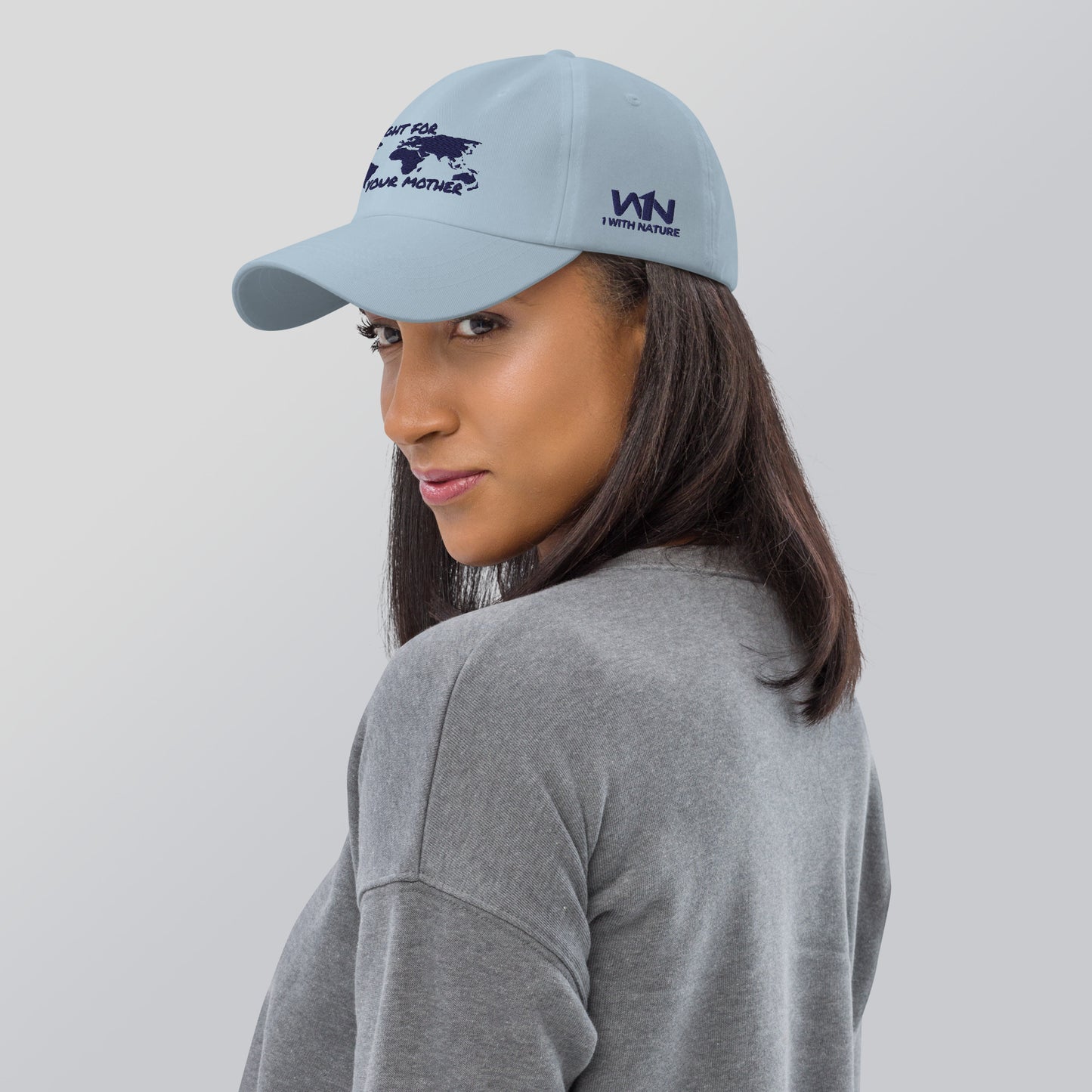OCEAN SOUL WISDOM - FIGHT FOR YOUR MOTHER - BLUE - HAT