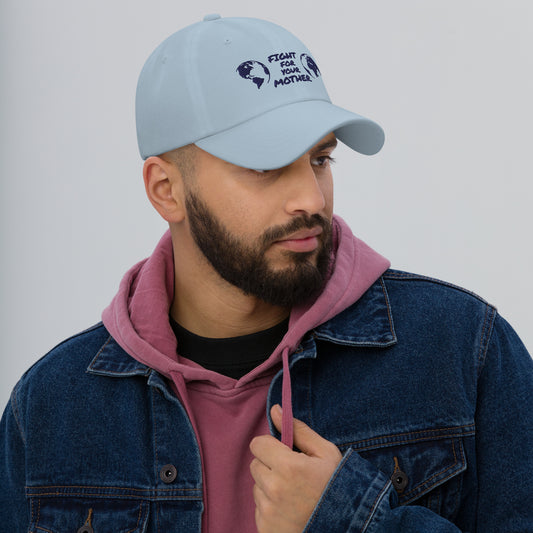 OCEAN HEART WISDOM - FIGHT FOR YOUR MOTHER - BLUE - HAT