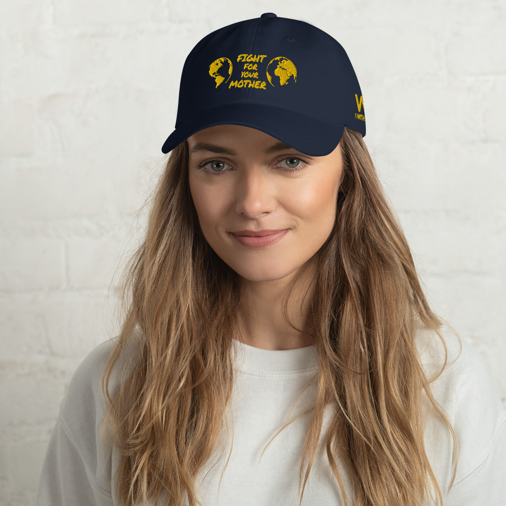 BEE HEART WISDOM - FIGHT FOR YOUR MOTHER - YELLOW - HAT