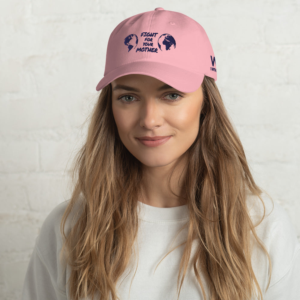 OCEAN HEART WISDOM - FIGHT FOR YOUR MOTHER - BLUE - HAT