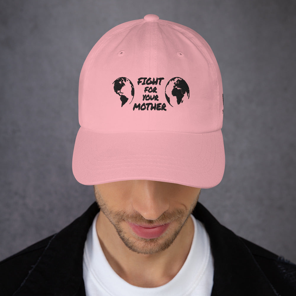 BEE HEART WISDOM - FIGHT FOR YOUR MOTHER - BLACK - HAT