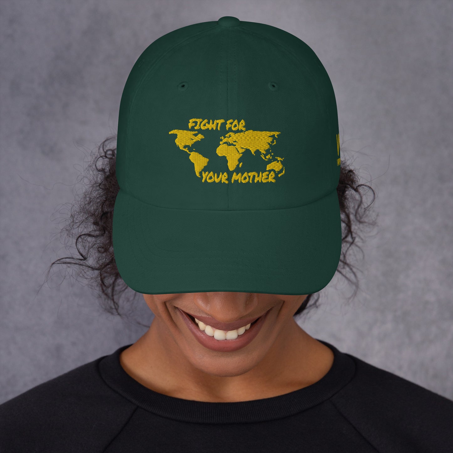 BEE SOUL WISDOM - FIGHT FOR YOUR MOTHER - YELLOW - HAT