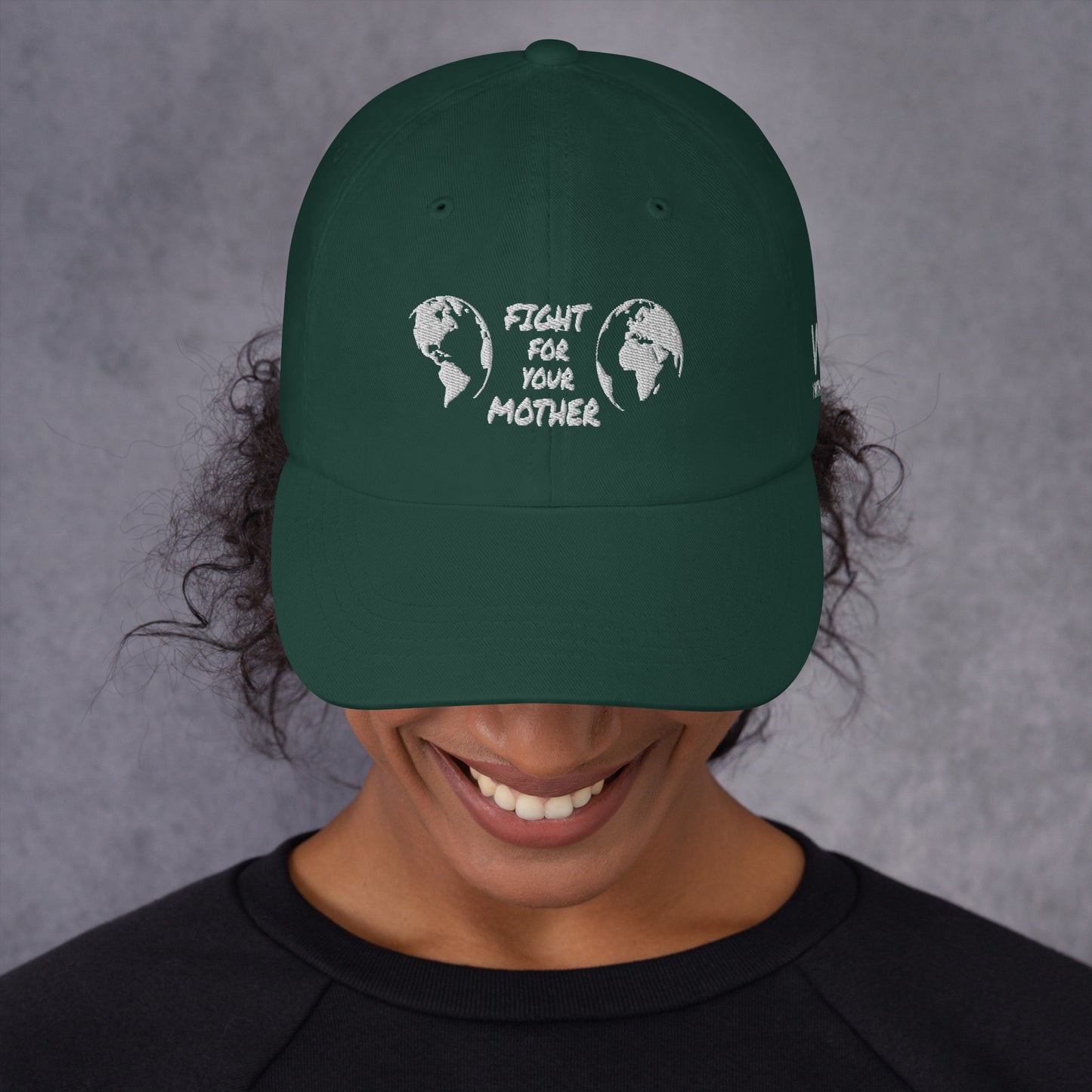 FOREST HEART WISDOM - FIGHT FOR YOUR MOTHER - WHITE - HAT