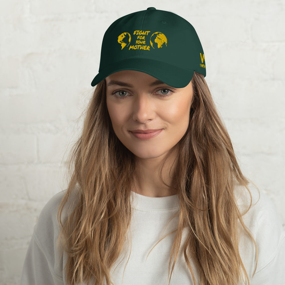 BEE HEART WISDOM - FIGHT FOR YOUR MOTHER - YELLOW - HAT