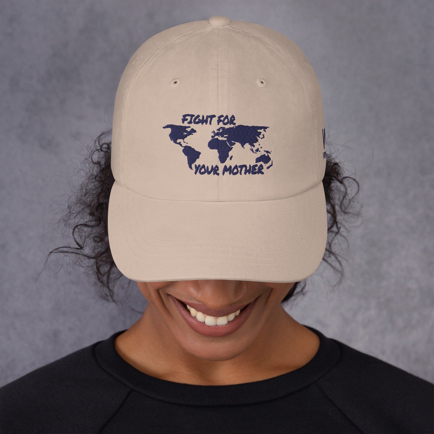 OCEAN SOUL WISDOM - FIGHT FOR YOUR MOTHER - BLUE - HAT