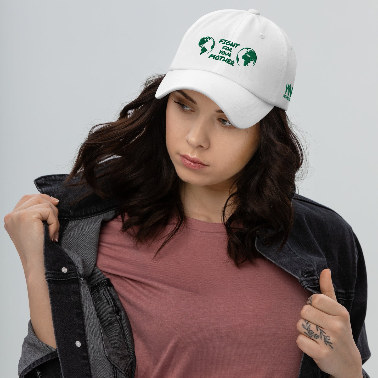 FOREST HEART WISDOM - FIGHT FOR YOUR MOTHER - GREEN - HAT