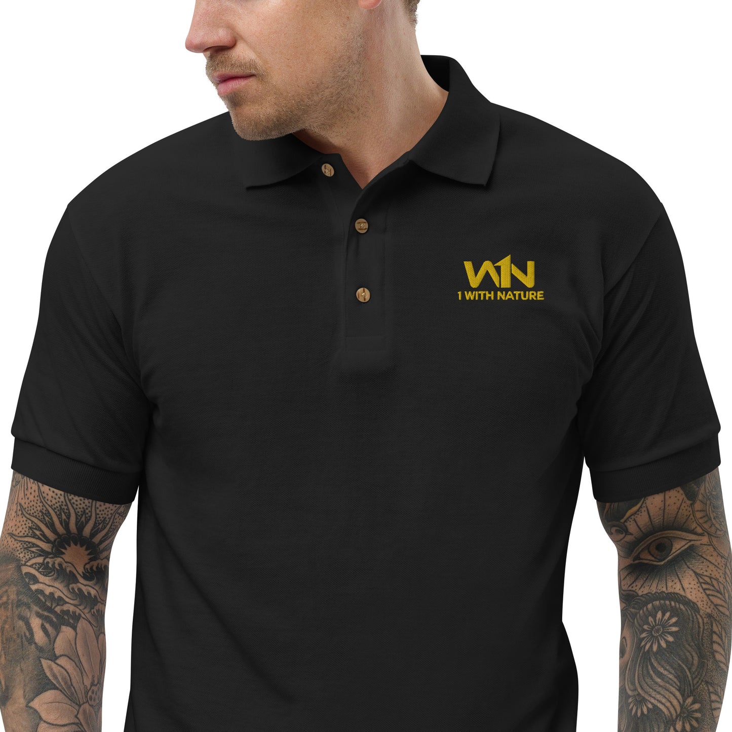 BEE HEART SAVIOR - YELLOW - POLO SHIRT