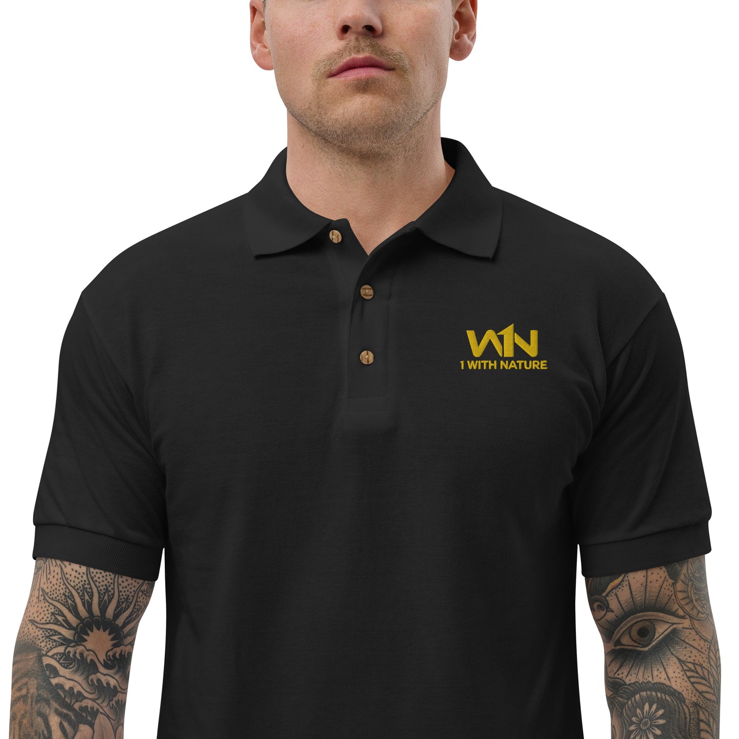 BEE HEART SAVIOR - YELLOW - POLO SHIRT