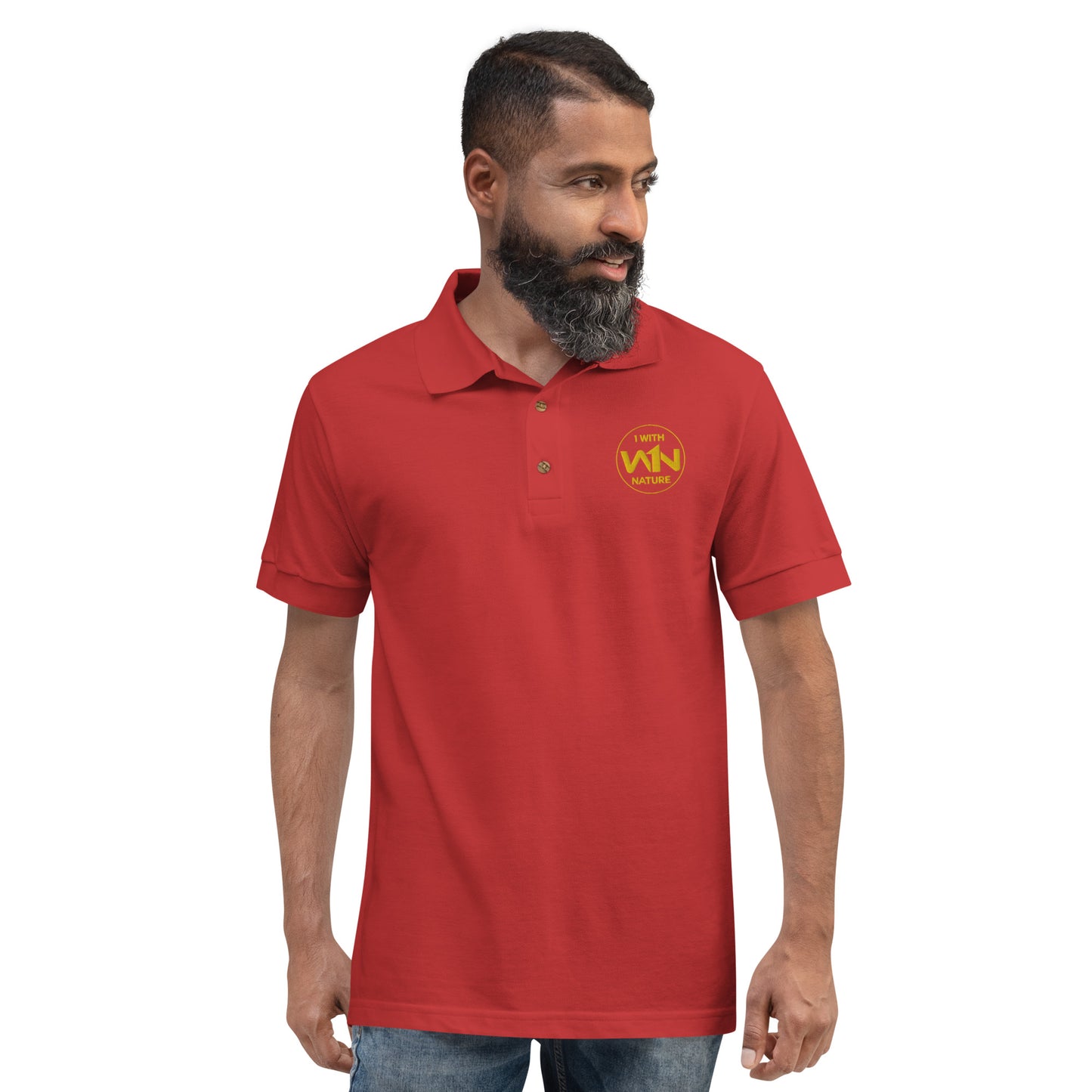 BEE HEART SAVIOR - YELLOW - POLO SHIRT