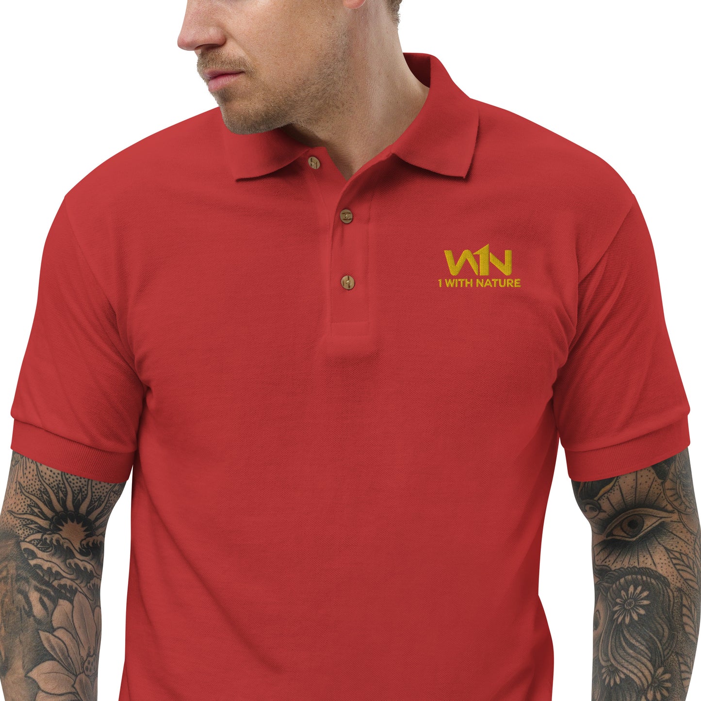 BEE HEART SAVIOR - YELLOW - POLO SHIRT
