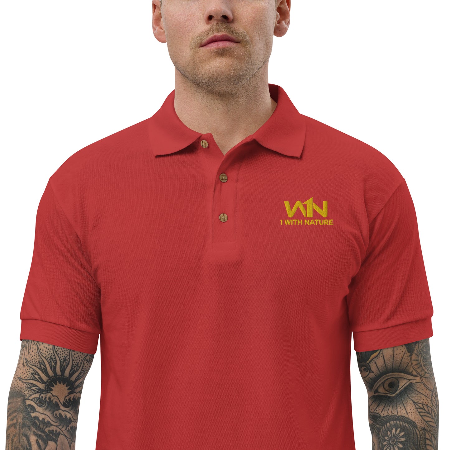 BEE HEART SAVIOR - YELLOW - POLO SHIRT