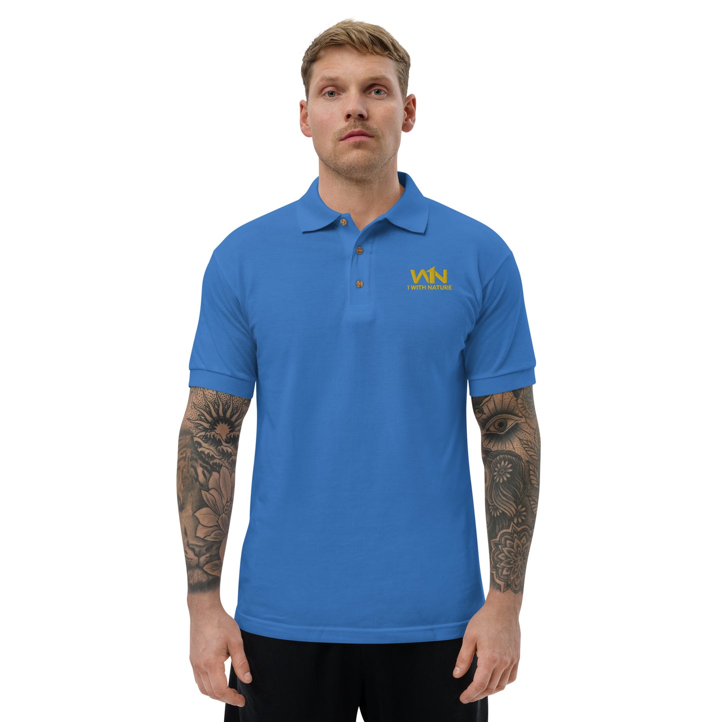BEE HEART SAVIOR - YELLOW - POLO SHIRT