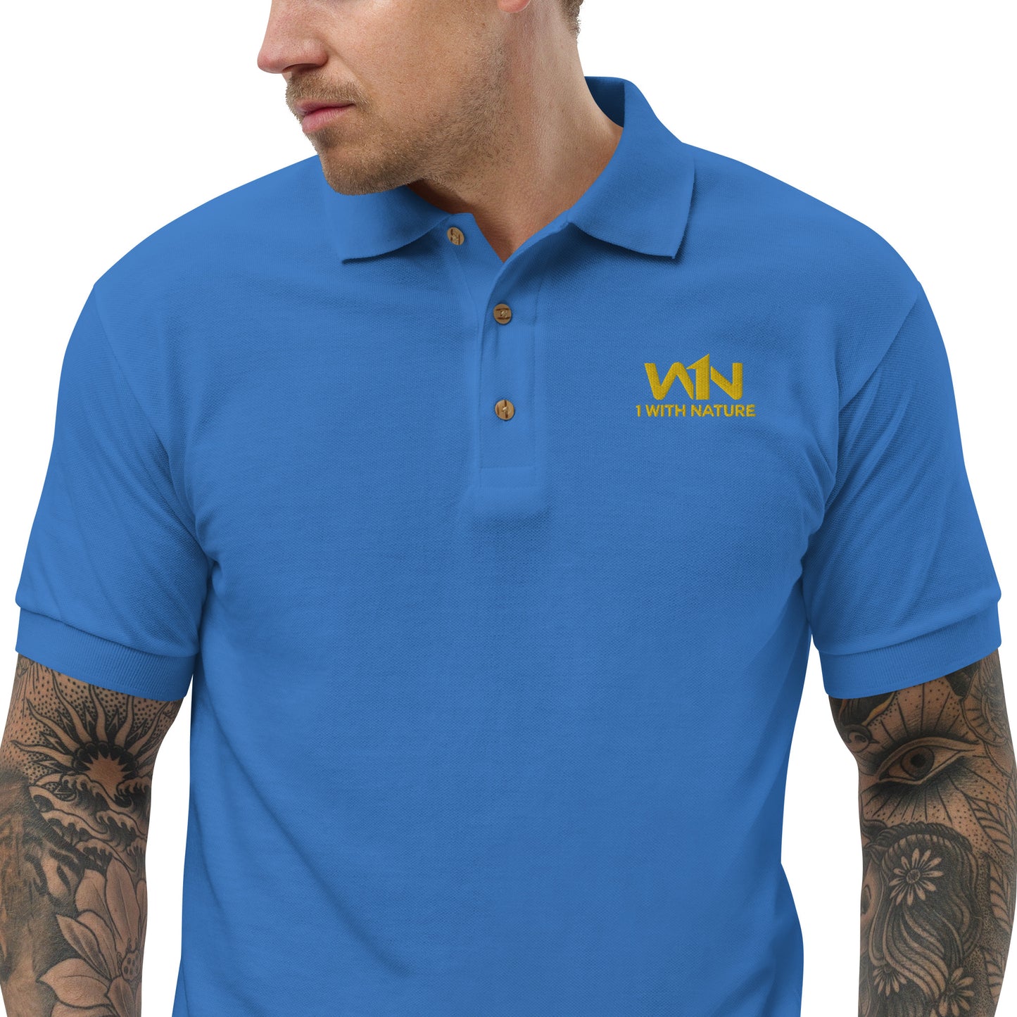 BEE HEART SAVIOR - YELLOW - POLO SHIRT