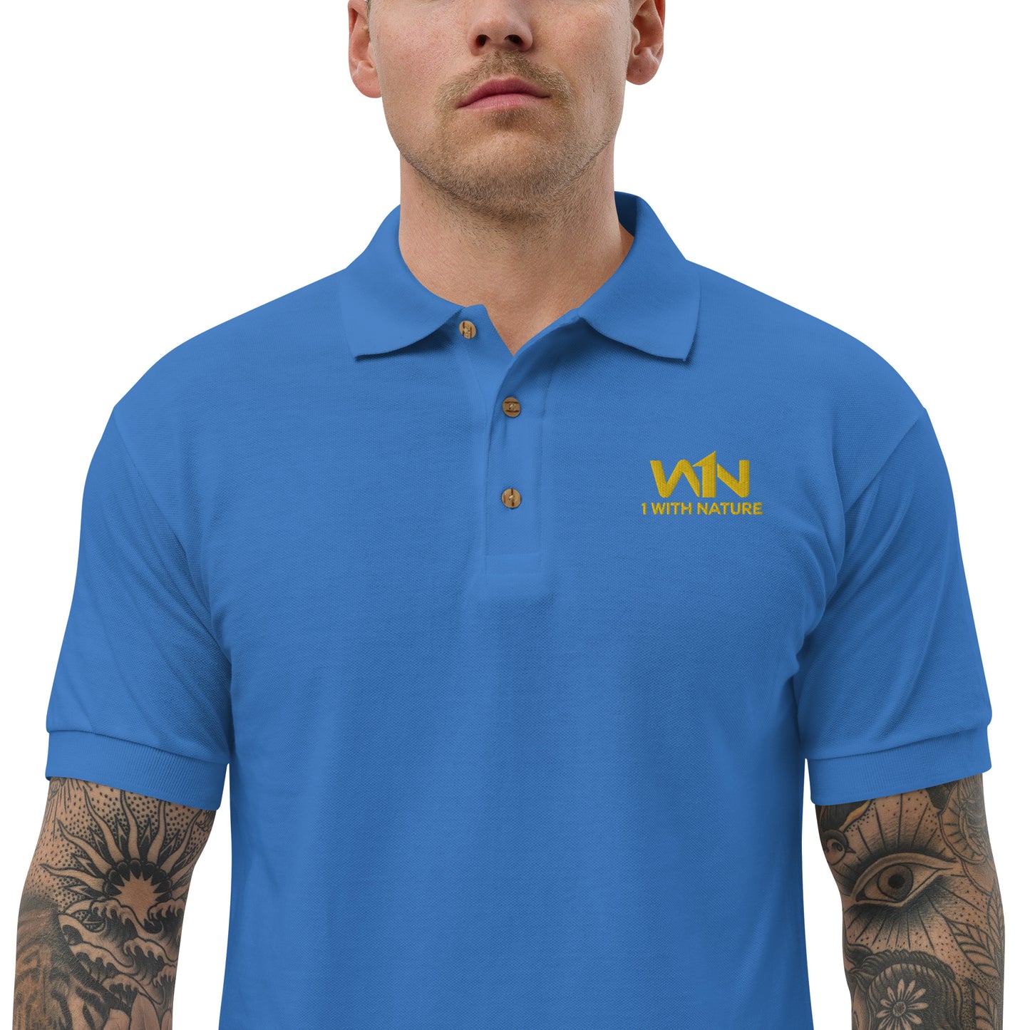 BEE HEART SAVIOR - YELLOW - POLO SHIRT